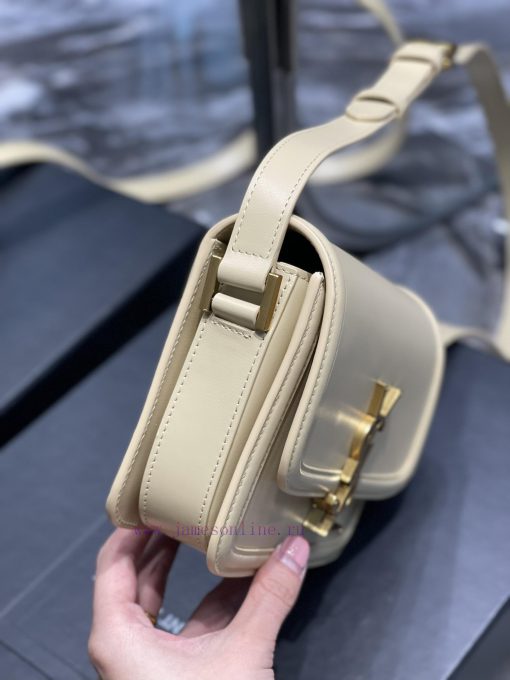 Yves Saint Laurent Bags 𝑺𝑶𝑳𝑭𝑬𝑹𝑰𝑵𝑶 𝑩𝑶𝑿 Apricot colored gold button_19cmMust be popular, it conquered the entire fashi mbgameld - Image 5
