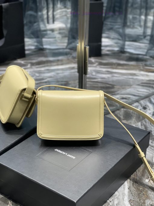 Yves Saint Laurent Bags 𝑺𝑶𝑳𝑭𝑬𝑹𝑰𝑵𝑶 𝑩𝑶𝑿 Apricot colored gold button_19cmMust be popular, it conquered the entire fashi mbgameld - Image 6