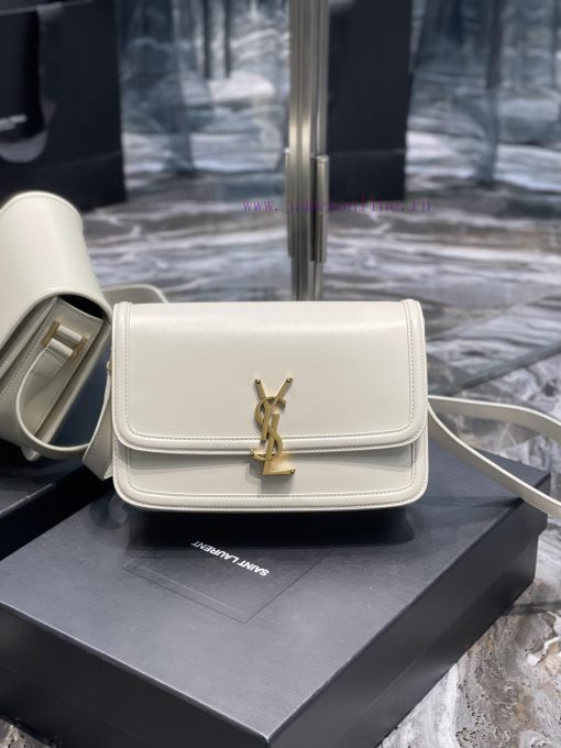 Yves Saint Laurent Bags 𝑺𝑶𝑳𝑭𝑬𝑹𝑰𝑵𝑶 𝑩𝑶𝑿 White gold buckle_23cmMust be popular, it conquered the entire fashion circle xpjkp2gw - Image 2