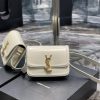 Yves Saint Laurent Bags 𝑺𝑶𝑳𝑭𝑬𝑹𝑰𝑵𝑶 𝑩𝑶𝑿 White gold buckle_19cmMust be popular, it conquered the entire fashion circle uxos4udh