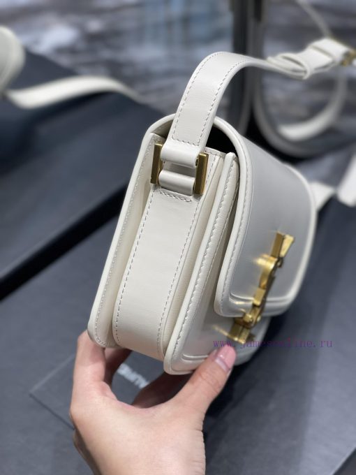 Yves Saint Laurent Bags 𝑺𝑶𝑳𝑭𝑬𝑹𝑰𝑵𝑶 𝑩𝑶𝑿 White gold buckle_19cmMust be popular, it conquered the entire fashion circle uxos4udh - Image 5