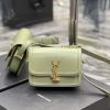 Yves Saint Laurent Bags 𝑺𝑶𝑳𝑭𝑬𝑹𝑰𝑵𝑶 𝑩𝑶𝑿 Avocado green gold button_19cmMust be popular, it conquered the entire fashion fzkcfgsk