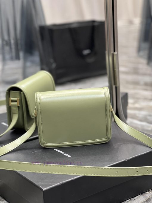 Yves Saint Laurent Bags 𝑺𝑶𝑳𝑭𝑬𝑹𝑰𝑵𝑶 𝑩𝑶𝑿 Avocado green gold button_19cmMust be popular, it conquered the entire fashion fzkcfgsk - Image 7