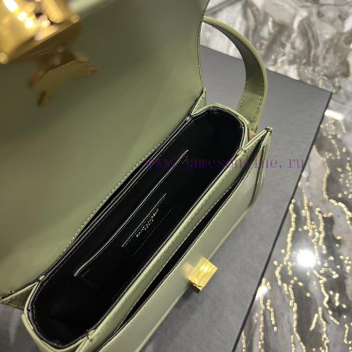 Yves Saint Laurent Bags 𝑺𝑶𝑳𝑭𝑬𝑹𝑰𝑵𝑶 𝑩𝑶𝑿 Avocado green gold button_19cmMust be popular, it conquered the entire fashion fzkcfgsk - Image 10