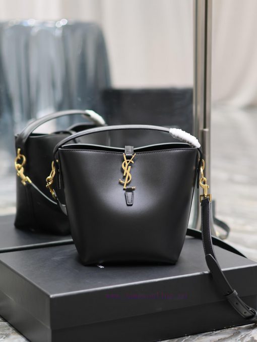 Yves Saint Laurent Bags LE 37 Bucket Bag Small_Super Beautiful Bucket Bag with Handheld _ New bag design, made of It pgrb5c9h - Image 2