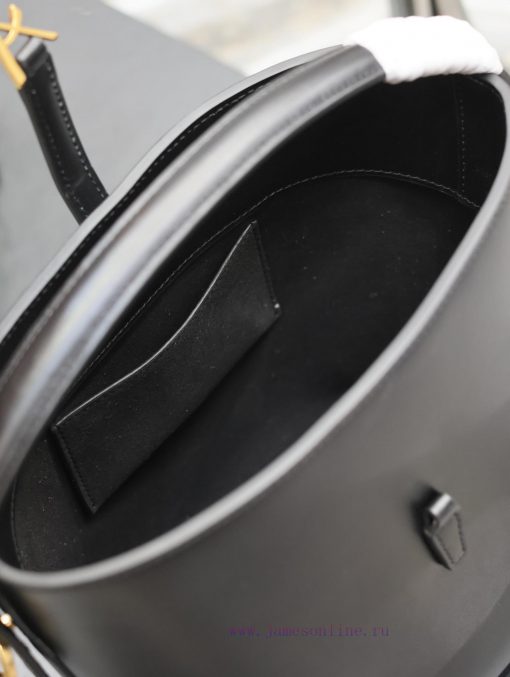 Yves Saint Laurent Bags LE 37 Bucket Bag Small_Super Beautiful Bucket Bag with Handheld _ New bag design, made of It pgrb5c9h - Image 8