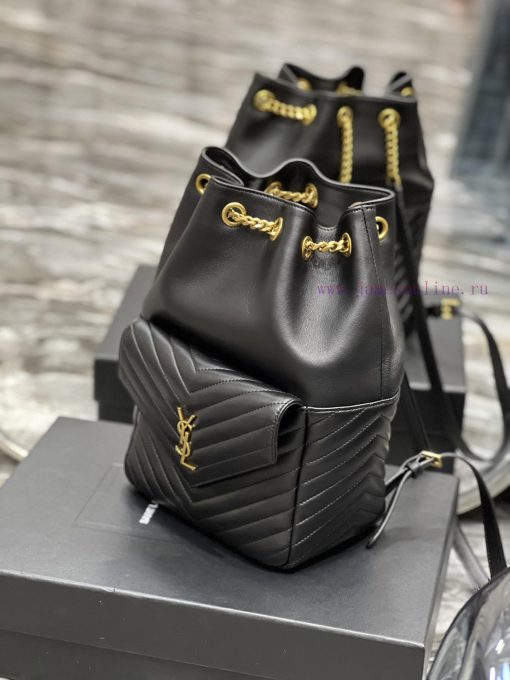 Yves Saint Laurent Bags 𝐉𝐨𝐞 _ Backpack BlackIt's not an exaggeration to say that this is a classic backpack that can 61ujbann - Image 4
