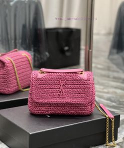 Yves Saint Laurent Bags Quick drop of woven bagsNiki woven bag to la~Full of artistic atmosphere, the Lafite grass w dzzrjaxh