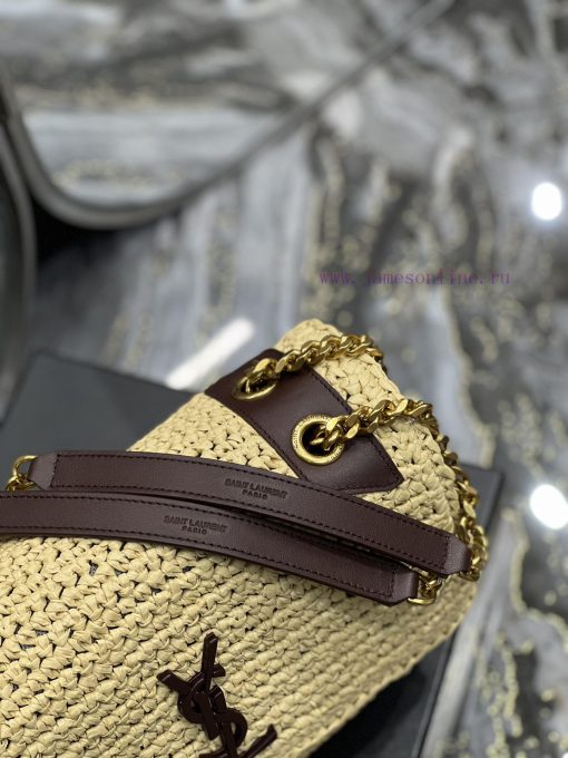 Yves Saint Laurent Bags Quick drop of woven bagsNiki woven bag to la~Full of artistic atmosphere, the Lafite grass w x3zmk0xx - Image 5