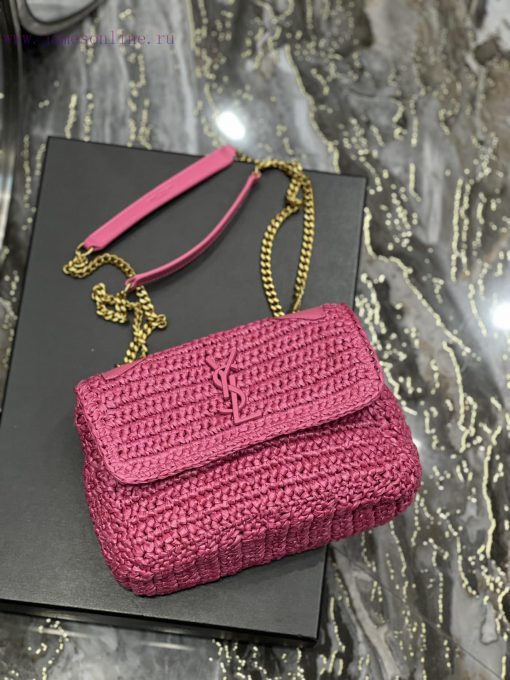 Yves Saint Laurent Bags Quick drop of woven bagsNiki woven bag to la~Full of artistic atmosphere, the Lafite grass w dzzrjaxh - Image 6