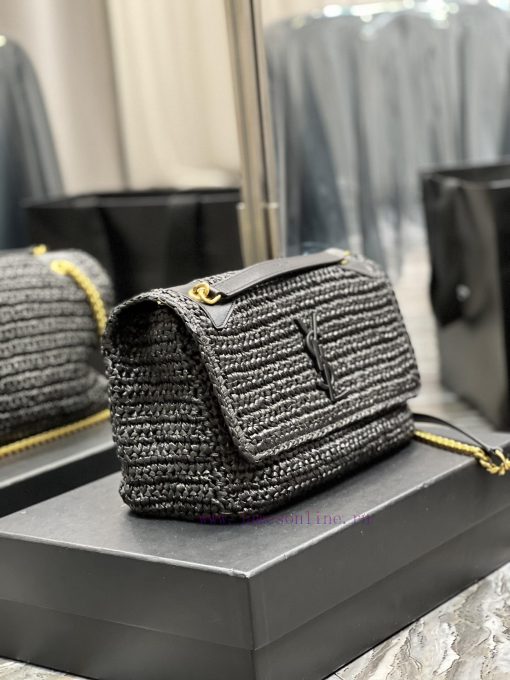 Yves Saint Laurent Bags Quick drop of woven bagsNiki woven bag to la~Full of artistic atmosphere, the Lafite grass w s07oxssc - Image 5