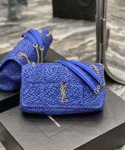 Yves Saint Laurent Bags JAMIE_ woven bag to la~Quick drop of woven bagsFull of artistic atmosphere, the Lafite grass bdv38ohb