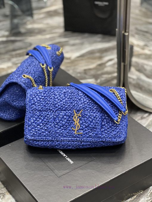 Yves Saint Laurent Bags JAMIE_ woven bag to la~Quick drop of woven bagsFull of artistic atmosphere, the Lafite grass bdv38ohb - Image 2