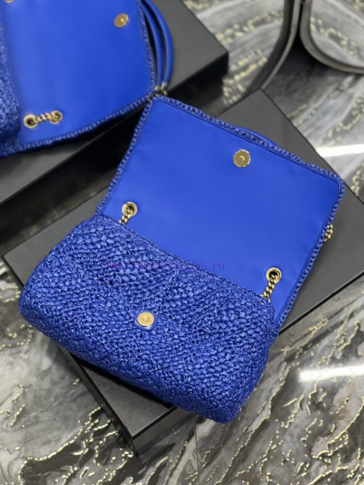 Yves Saint Laurent Bags JAMIE_ woven bag to la~Quick drop of woven bagsFull of artistic atmosphere, the Lafite grass bdv38ohb - Image 9