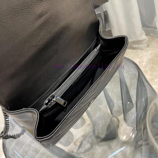 Yves Saint Laurent Bags Monogram college Black button_24cmWannian postman bag, hot and explosive 24cm, street photo dupyvt5w - Image 10