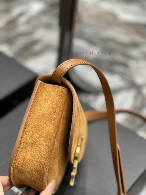 Yves Saint Laurent Bags 𝐊𝐚𝐢𝐚 𝐒𝐦𝐚𝐥𝐥𝐊𝐚𝐢𝐚𝐒𝐦𝐚𝐥𝐥𝒊𝒄 Matte style, with a round and compact appearance, simple and minimalis ffflso5p - Image 6