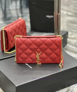 Yves Saint Laurent Bags Becky_22.5cm redBecky diamond stitched lambskin chain bagAbsolutely right, it belongs to the qj3bxbxl
