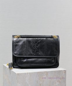 Yves Saint Laurent Bags Niki-28cm black snake patterned cowhide with gold buckleIt's not too cool at all. The bag ha r954aff6