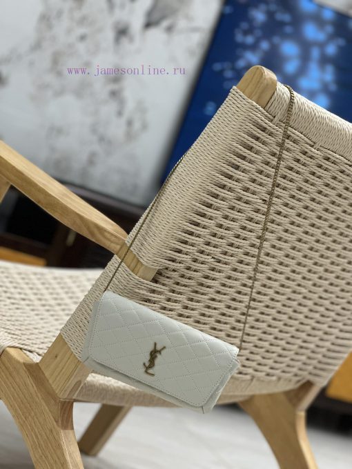Yves Saint Laurent Bags Gaby_phone bag/chain bagA super practical small bag made of Italian imported original sheeps 0khnv2yg - Image 3
