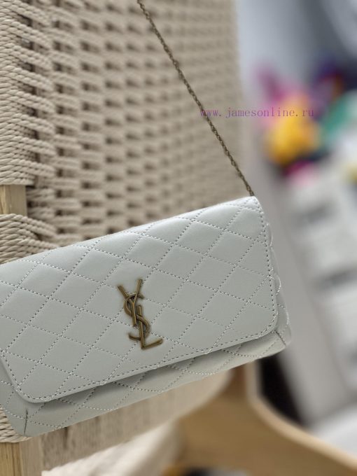 Yves Saint Laurent Bags Gaby_phone bag/chain bagA super practical small bag made of Italian imported original sheeps 0khnv2yg - Image 4