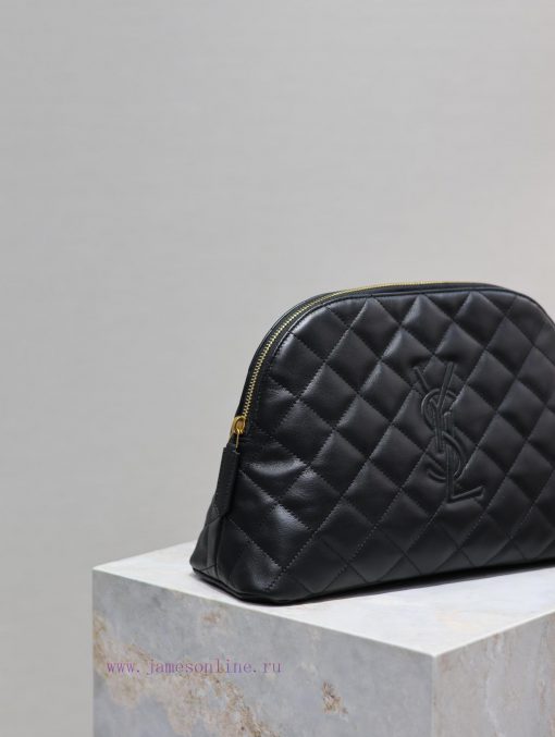 Yves Saint Laurent Bags Black ️LE CASSANDRE new makeup bagThe cowhide material is simply yyds~The fashionable and hi 3gmn5gfa - Image 4