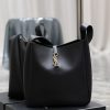 Yves Saint Laurent Bags Original orderLE 5A ̀ 7_ Large Smooth Leather Soft Handbag Large, Korean Star Same Style Hob mcqsj7cn