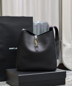 Yves Saint Laurent Bags Excluding packagingLE 5A ̀ 7_ Large Smooth Leather Soft Handbag Large, Korean Star Same Styl f0rqv0nv