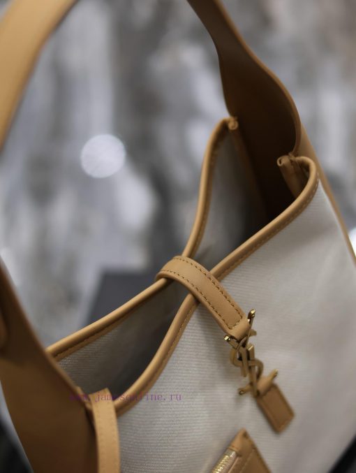 Yves Saint Laurent Bags Apricot color paired with cotton and linen_Excluding packagingExplosive LE 5A7 Underarm BagT xvx84wot - Image 6