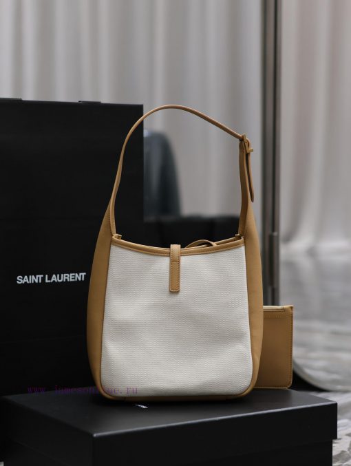 Yves Saint Laurent Bags Apricot color paired with cotton and linen_Excluding packagingExplosive LE 5A7 Underarm BagT xvx84wot - Image 9