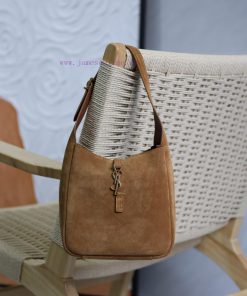Yves Saint Laurent Bags Earth yellow frosted leather_Explosive LE 5A7 Underarm BagThis year's popular vintage armpit w1y3kvdd