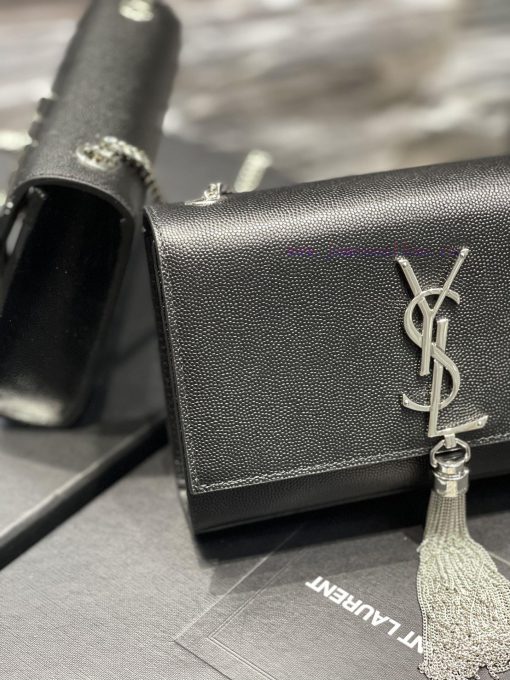 Yves Saint Laurent Bags KATE 20cm latest size, timeless style, classic and durable caviar cowhideIrresistible super nx7f08mm - Image 4