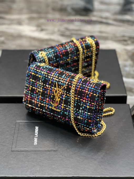 Yves Saint Laurent Bags Autumn and winter woolen styles are available~KATE 20cm latest size, timeless style, irresis 0j3r1cmn - Image 4