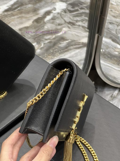 Yves Saint Laurent Bags 𝑲𝒂𝒕𝒆𝑴𝒐𝒏𝒐𝒈𝒓𝒂𝒎 _ Tassel chain bag, detachable shoulder strap for handbag, 6 card slots, 1 zipp bzq1ynfj - Image 5