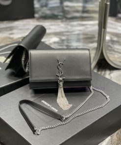 Yves Saint Laurent Bags 𝑲𝒂𝒕𝒆𝑴𝒐𝒏𝒐𝒈𝒓𝒂𝒎 _ Tassel chain bag with detachable shoulder strap for use as a handbag, 6 card n5ix3jgx