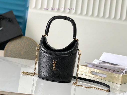 Yves Saint Laurent Bags High quality GABY MINI BUCKETThe newly launched wealth bucket bag in the Gaby series is real ehdu78o5 - Image 2