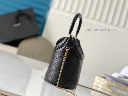 Yves Saint Laurent Bags High quality GABY MINI BUCKETThe newly launched wealth bucket bag in the Gaby series is real ehdu78o5 - Image 3