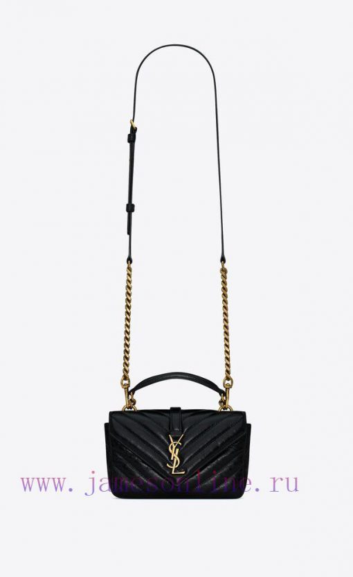 Yves Saint Laurent Bags Exquisite College Bright Surface Crack Mini Postman BagThe multifunctional item is equipped uld04pu0
