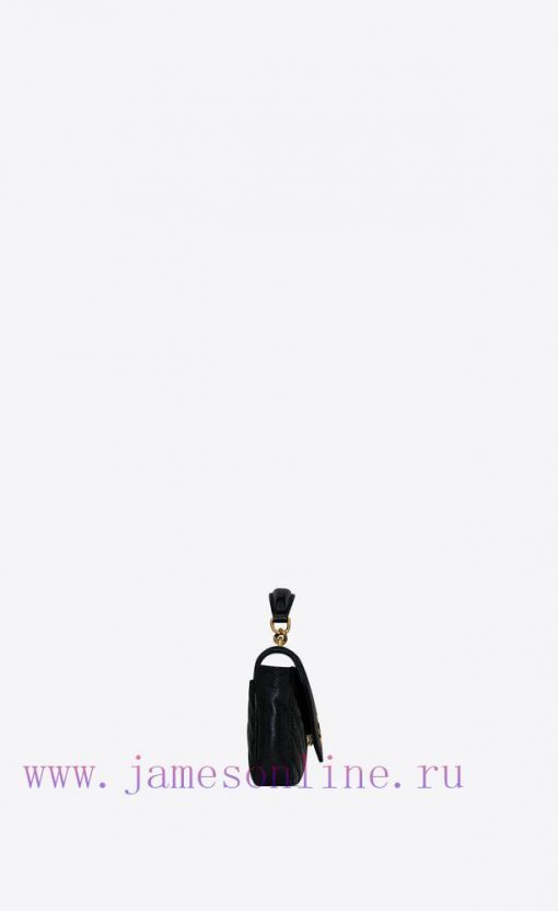 Yves Saint Laurent Bags Exquisite College Bright Surface Crack Mini Postman BagThe multifunctional item is equipped uld04pu0 - Image 5