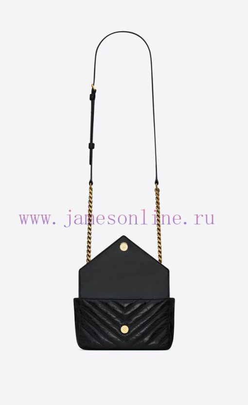 Yves Saint Laurent Bags Exquisite College Bright Surface Crack Mini Postman BagThe multifunctional item is equipped uld04pu0 - Image 6