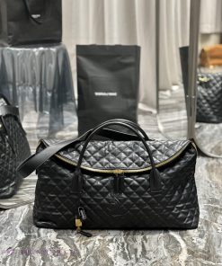 Yves Saint Laurent Bags New ES GIANT Quilted Leather Travel BagThis bag is designed with a tourism spirit as its des uylqwmmp