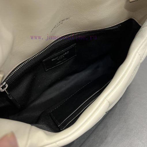 Yves Saint Laurent Bags White with silver buckle𝙇𝙤𝙪𝙡𝙤𝙪𝙋𝙛𝙛𝙚𝙧𝙢𝙞⼉𝙣𝙞 _ Mini crossbody bag is coming. The whole bag is ma 2jlafj4l - Image 10