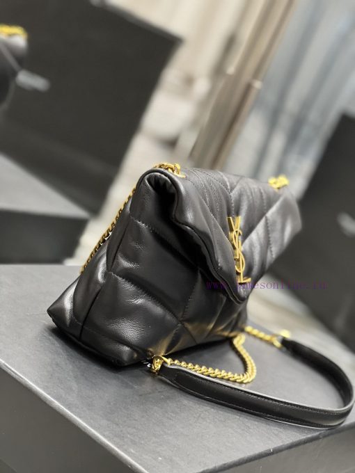 Yves Saint Laurent Bags Black with gold buckle𝙇𝙤𝙪𝙡𝙤𝙪𝙋𝙛𝙛𝙚𝙧𝙢𝙞⼉𝙣𝙞 _ Mini crossbody bag is coming. The whole bag is made 7eaimv3c - Image 6