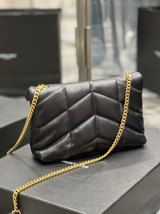 Yves Saint Laurent Bags Black with gold buckle𝙇𝙤𝙪𝙡𝙤𝙪𝙋𝙛𝙛𝙚𝙧𝙢𝙞⼉𝙣𝙞 _ Mini crossbody bag is coming. The whole bag is made 7eaimv3c - Image 7