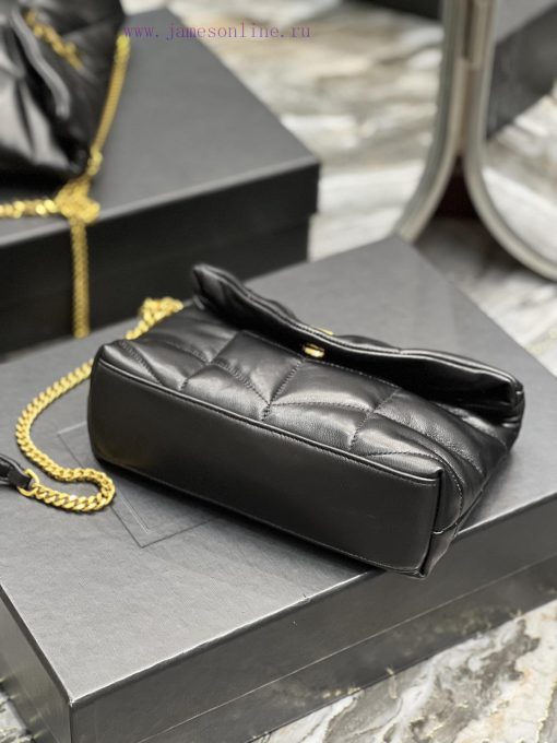 Yves Saint Laurent Bags Black with gold buckle𝙇𝙤𝙪𝙡𝙤𝙪𝙋𝙛𝙛𝙚𝙧𝙢𝙞⼉𝙣𝙞 _ Mini crossbody bag is coming. The whole bag is made 7eaimv3c - Image 8