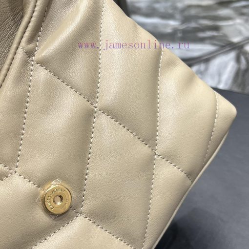 Yves Saint Laurent Bags Apricot color paired with gold buckle𝙇𝙤𝙪𝙡𝙤𝙪𝙋𝙛𝙛𝙚𝙧𝙢𝙞⼉𝙣𝙞 _ Mini crossbody bag is coming. The wh y11jc3tg - Image 8