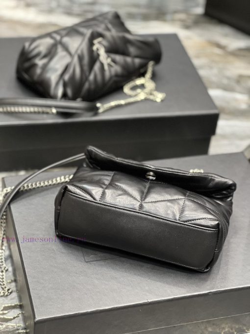 Yves Saint Laurent Bags Black with silver buckle𝙇𝙤𝙪𝙡𝙤𝙪𝙋𝙛𝙛𝙚𝙧𝙢𝙞⼉𝙣𝙞 _ Mini crossbody bag is coming. The whole bag is ma qobddnmn - Image 8