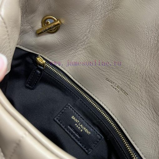 Yves Saint Laurent Bags Apricot color paired with gold buckle𝙇𝙤𝙪𝙡𝙤𝙪𝙋𝙛𝙛𝙚𝙧𝙢𝙞⼉𝙣𝙞 _ Mini crossbody bag is coming. The wh y11jc3tg - Image 10