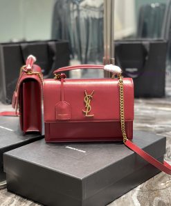 Yves Saint Laurent Bags 𝙉𝙚𝙬 𝙢𝙚𝙙𝙞𝙪𝙢 𝙨𝙪𝙣𝙨𝙚𝙩The Sunset bag is a new member of the Sunset family, with a newly designed k2w8dss8