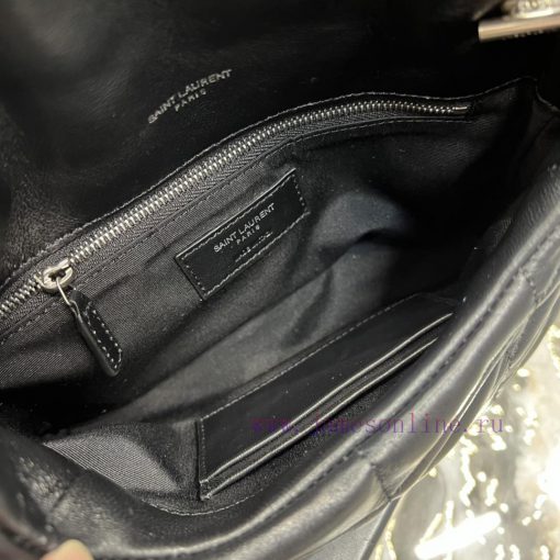 Yves Saint Laurent Bags Black with silver buckle𝙇𝙤𝙪𝙡𝙤𝙪𝙋𝙛𝙛𝙚𝙧𝙢𝙞⼉𝙣𝙞 _ Mini crossbody bag is coming. The whole bag is ma qobddnmn - Image 10
