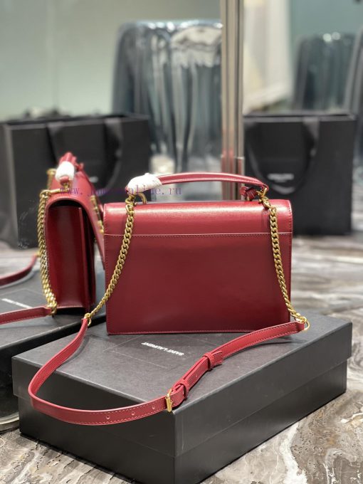 Yves Saint Laurent Bags 𝙉𝙚𝙬 𝙢𝙚𝙙𝙞𝙪𝙢 𝙨𝙪𝙣𝙨𝙚𝙩The Sunset bag is a new member of the Sunset family, with a newly designed k2w8dss8 - Image 7